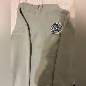Santa Cruz mint green hoodie!